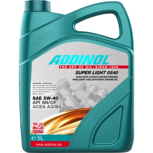 Aceite de motor Addinol Super Light 0540 5W-40 5L