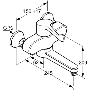 Kludi Medi Care 349200524