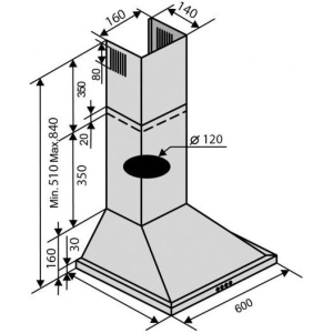 VENTOLUX Lido 60 WH 450