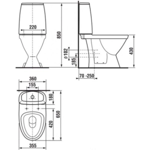 Inodoro Jika Lyra Plus H8262830002861