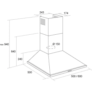 Pyramida KH 60 1000 IV