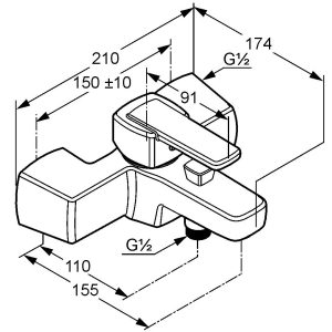 Kludi Q-Beo 504430565