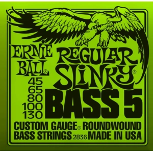 Cadenas Ernie Ball Slinky Nickel Wound Bass 5-String 45-130