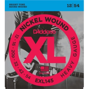 Cadenas DAddario XL Nickel Wound 12-54