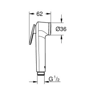 Grohe Tempesta-F Trigger Spray 30 27512001