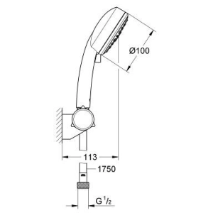 Grohe New Tempesta Cosmopolitan 100 27584001