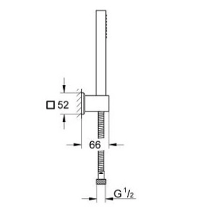 Grohe Euphoria Cube Stick 27889000