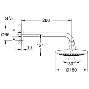 Grohe Euphoria Cosmopolitan 180 26072000