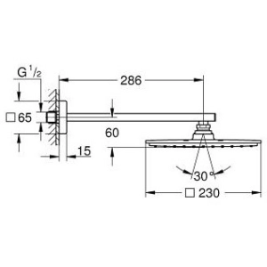 Grohe Rainshower Allure 230 26064000