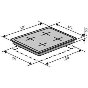 VENTOLUX HSF 640 T3G BK