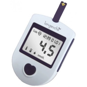 Glucómetro Longevita Blood Glucose Monitoring System