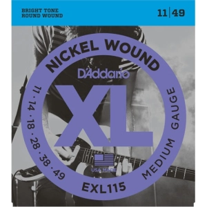 Cadenas DAddario XL Nickel Wound 11-49