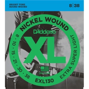 Cadenas DAddario XL Nickel Wound 8-38