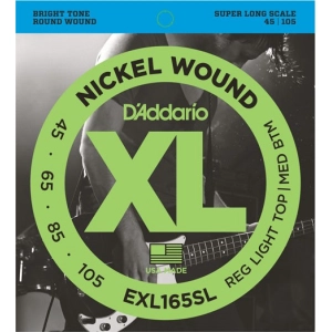 Cadenas DAddario XL Nickel Wound Bass 45-105