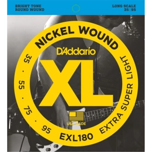 Cadenas DAddario XL Nickel Wound Bass 35-95