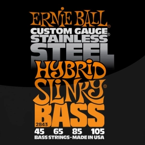 Cadenas Ernie Ball Slinky Stainless Steel Bass 45-105