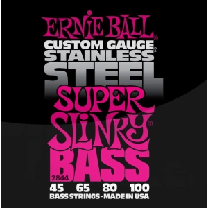 Cuerdas Ernie Ball Slinky Stainless Steel Bass 45-100