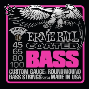 Cuerdas Ernie Ball Slinky M-Steel Bass 45-100