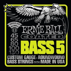 Cadenas Ernie Ball Slinky M-Steel Bass 45-130