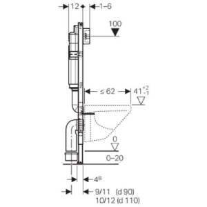 Geberit Duofix 458.160.00.1