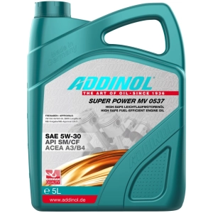 Aceite de motor Addinol Super Power MV 0537 5W-30 5L