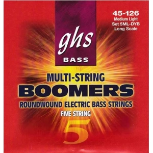 Cuerdas GHS Bass Boomers 5-String 45-126