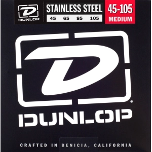 Cadenas Dunlop Stainless Steel Bass Medium 45-105