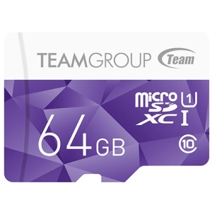 Tarjeta de memoria Team Group Color Card microSDXC UHS-1 64Gb