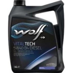 Aceite de motor WOLF Vitaltech 5W-40 B4 Diesel 4L