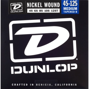 Cadenas Dunlop Nickel Wound 5-String Bass Medium TB 45-125