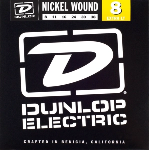 Cuerdas Dunlop Nickel Wound Extra Light 8-38