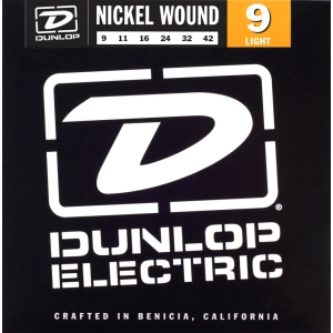 Cadenas Dunlop Nickel Wound Light 9-42