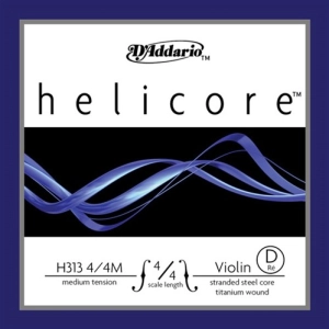 Cadenas DAddario Helicore Single D Violin 4/4 Medium