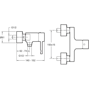 Jacob Delafon Cuff E45533