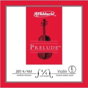 Cadenas DAddario Prelude Single E Violin 4/4 Medium