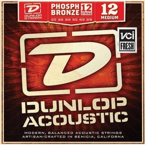 Cuerdas Dunlop Phosphor Bronze 12-String Medium 12-52