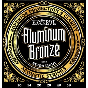 Cadenas Ernie Ball Aluminum Bronze 10-50