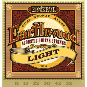 Cadenas Ernie Ball Earthwood 80/20 Bronze Silk 11-52