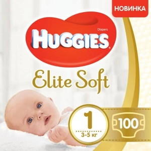 Pañales Huggies Elite Soft 1 / 100 pcs