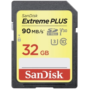 Tarjeta de memoria SanDisk Extreme Plus V30 SDHC UHS-I U3 32Gb