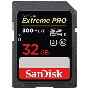 Tarjeta de memoria SanDisk Extreme Pro 2000x SDHC UHS-II 32Gb