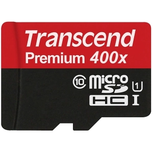 Tarjeta de memoria Transcend Premium 400x microSDHC UHS-I