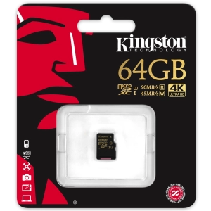 Kingston Gold microSDXC UHS-I U3 64Gb