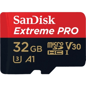 Tarjeta de memoria SanDisk Extreme Pro V30 A1 microSDHC UHS-I U3 32Gb