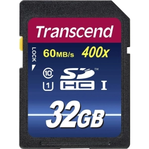 Tarjeta de memoria Transcend Premium 400x SDHC Class 10 UHS-I 32Gb