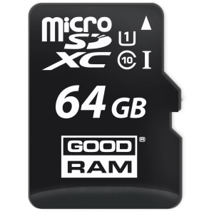 Tarjeta de memoria GOODRAM microSDXC 60 Mb/s Class 10 64Gb