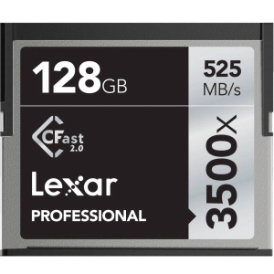 Tarjeta de memoria Lexar Professional 3500x CompactFlash 128Gb