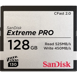 Tarjeta de memoria SanDisk Extreme Pro CFast 2.0 128Gb