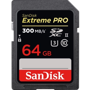 Tarjeta de memoria SanDisk Extreme Pro 2000x SDXC UHS-II