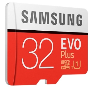 Samsung EVO Plus 100 Mb/s microSDHC UHS-I 32Gb